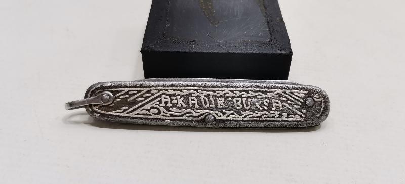 GÜMÜŞ KOFGARİ İŞÇİLİKLİ BURSA İŞİ ANTİKA ÇAKI