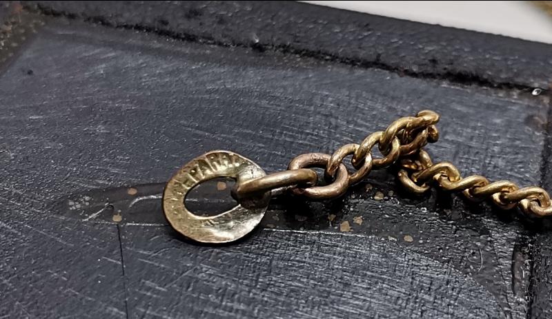 OSMANLI DÖNEMİ ALTIN KAPLAMA CEP SAATİ KÖSTEĞİ 