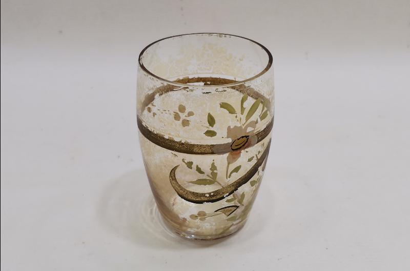 ALTIN YALDIZ OSMANLICA İNİSİYALLİ SU BARDAĞI