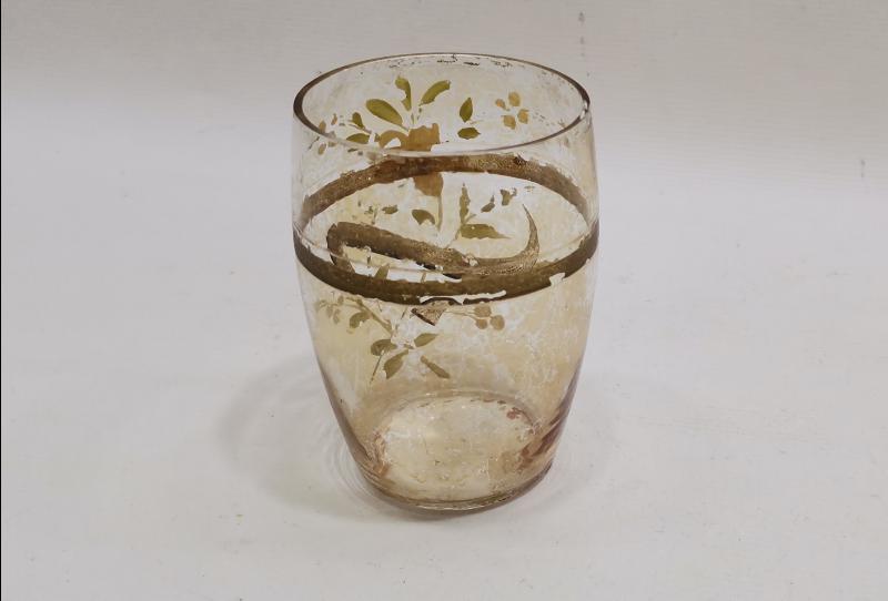 ALTIN YALDIZ OSMANLICA İNİSİYALLİ SU BARDAĞI