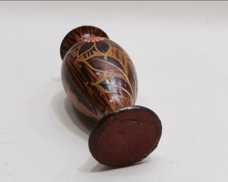 ANTİKA YUNAN İŞİ MİNİ SERAMİK VAZO