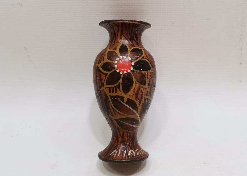 ANTİKA YUNAN İŞİ MİNİ SERAMİK VAZO