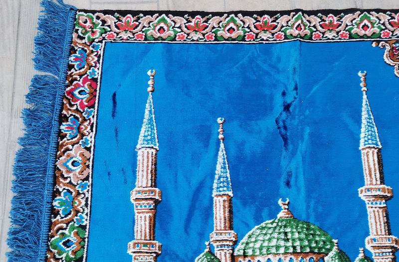 İSTANBUL BOĞAZ KÖPRÜSÜ VE AYASOFYA CAMİİ TEMALI KADİFE DUVAR HALISI