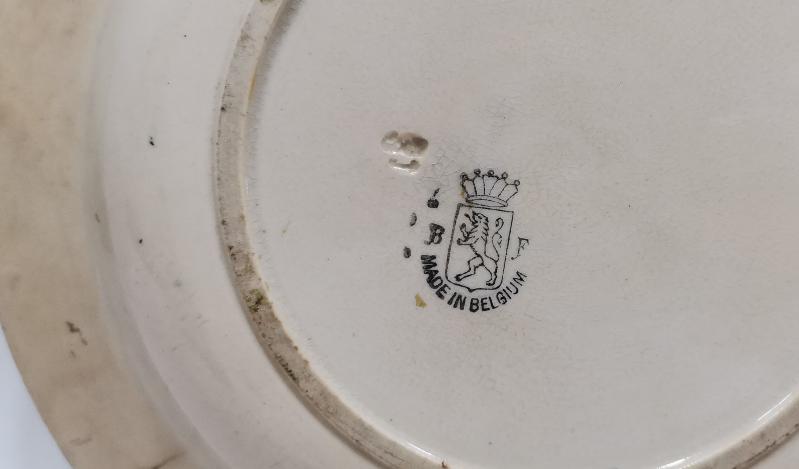 OSMANLI DÖNEMİ ÇİÇEKLİ PORSELEN TABAK