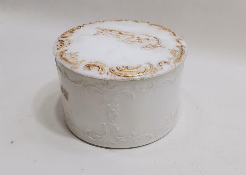 OSMANLI DÖNEMİ COLLARS MARKA KAPAKLI OPAL KUTU