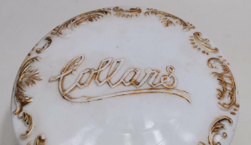 OSMANLI DÖNEMİ COLLARS MARKA KAPAKLI OPAL KUTU