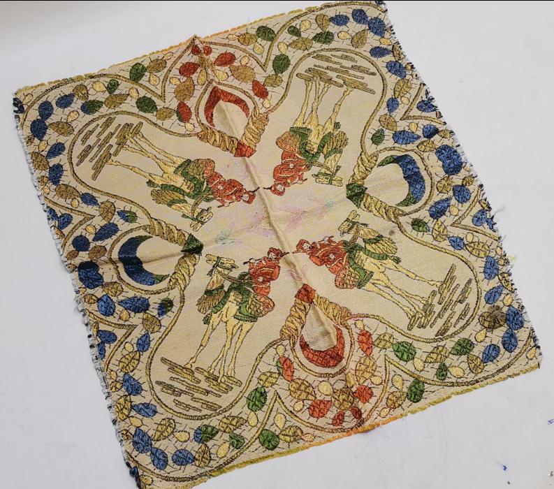 OSMANLI DÖNEMİ DEVE ÜSTÜNDE BEDEVİ VE HİLAL RESİMLİ KIRLENT YÜZÜ