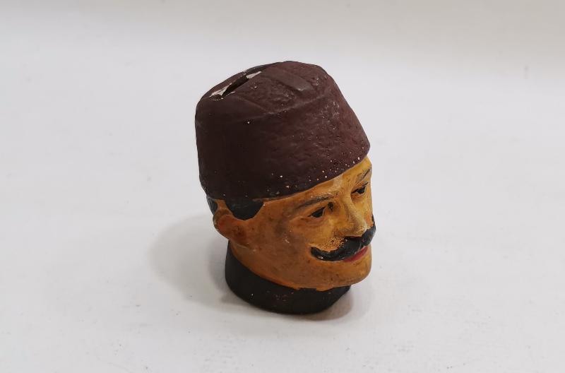 OSMANLI DÖNEMİ ENVER PAŞA GÖRSELLİ ÇOK NADİR KUMBARA 