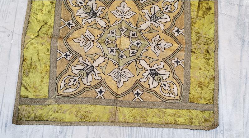 OSMANLI DÖNEMİ ERMENİ İŞİ KİLİSE SUNAK ÖRTÜSÜ