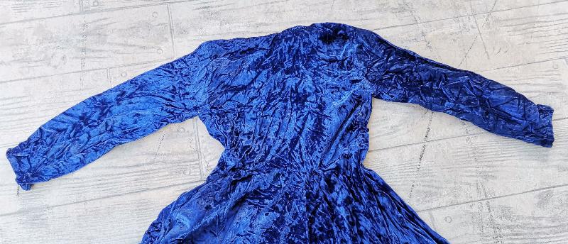 OSMANLI DÖNEMİ KADİFE KADIN ELBİSESİ 