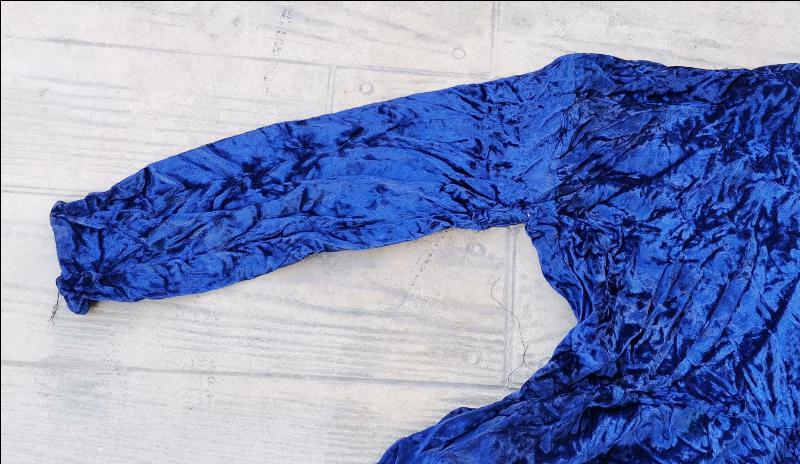 OSMANLI DÖNEMİ KADİFE KADIN ELBİSESİ 