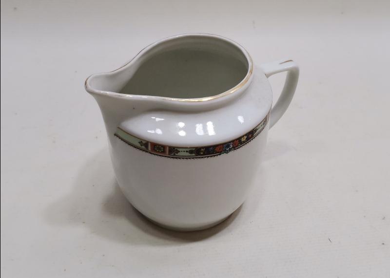 OSMANLI DÖNEMİ SAMUEL MITRANI FILS STAMBUL DAMGALI PORSELEN SÜTLÜK