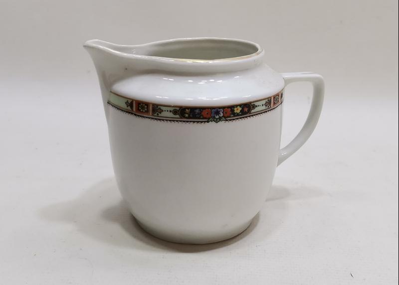 OSMANLI DÖNEMİ SAMUEL MITRANI FILS STAMBUL DAMGALI PORSELEN SÜTLÜK