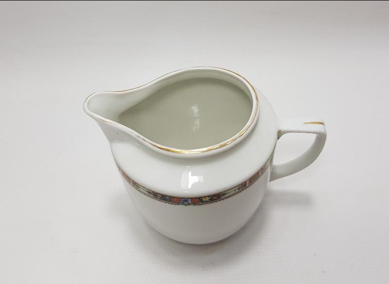 OSMANLI DÖNEMİ SAMUEL MITRANI FILS STAMBUL DAMGALI PORSELEN SÜTLÜK