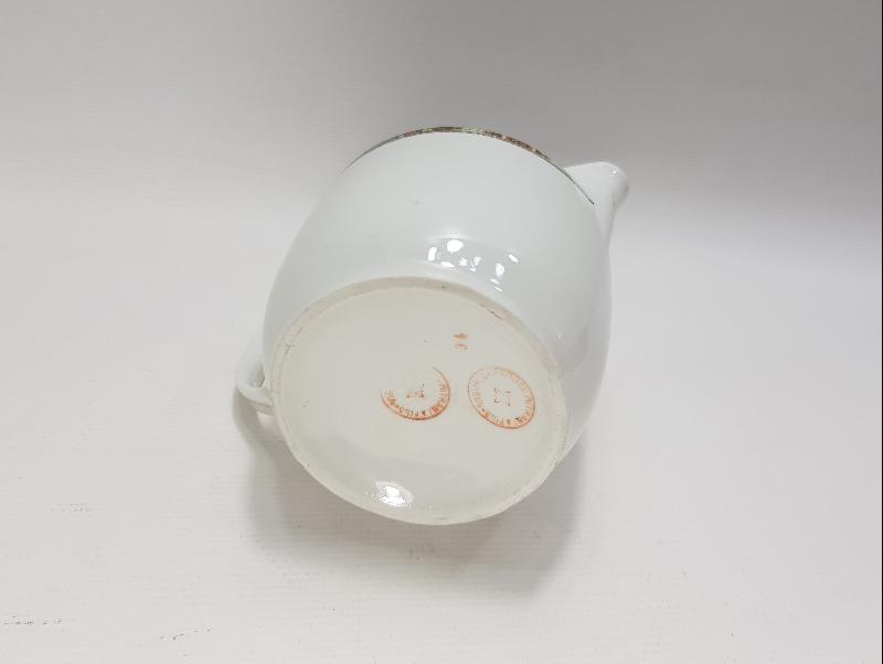 OSMANLI DÖNEMİ SAMUEL MITRANI FILS STAMBUL DAMGALI PORSELEN SÜTLÜK