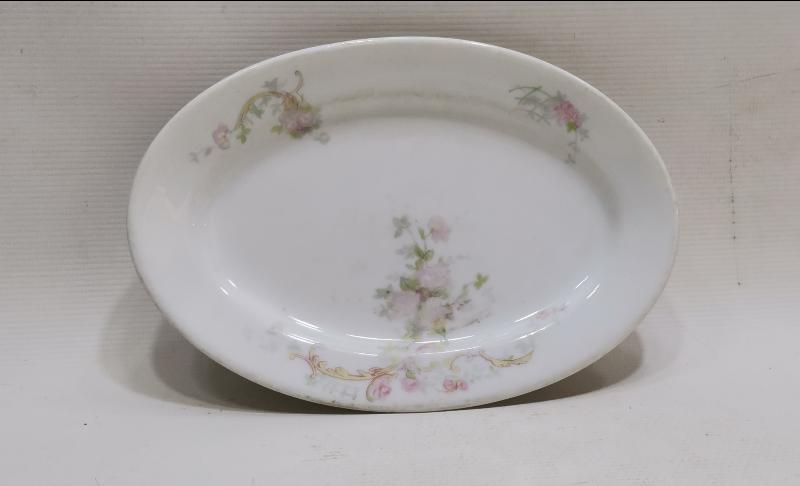 OSMANLI DÖNEMİ ÜNLÜ TÜCCAR ELIAS CARACO DAMGALI PORSELEN KAYIK TABAK