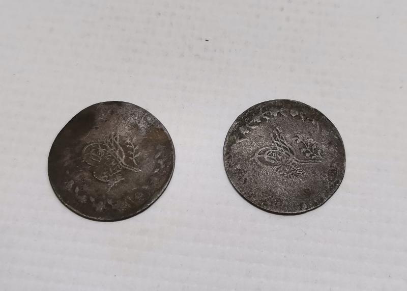 SULTAN ABDÜLMECİD DÖNEMİ İKİ ADET GÜMÜŞ 1,5 KURUŞ