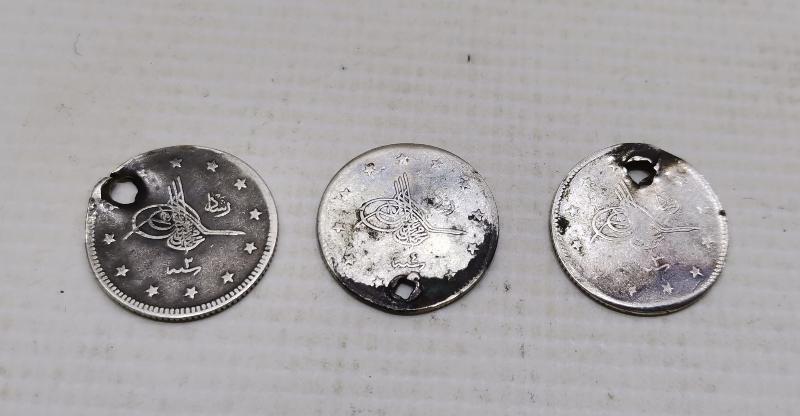 SULTAN MEHMET REŞAD DÖNEMİ GÜMÜŞ 1 KURUŞLAR