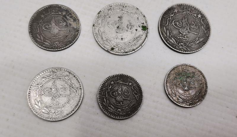 SULTAN MEHMET REŞAD HAN DÖNEMİ MADENİ PARA LOTU