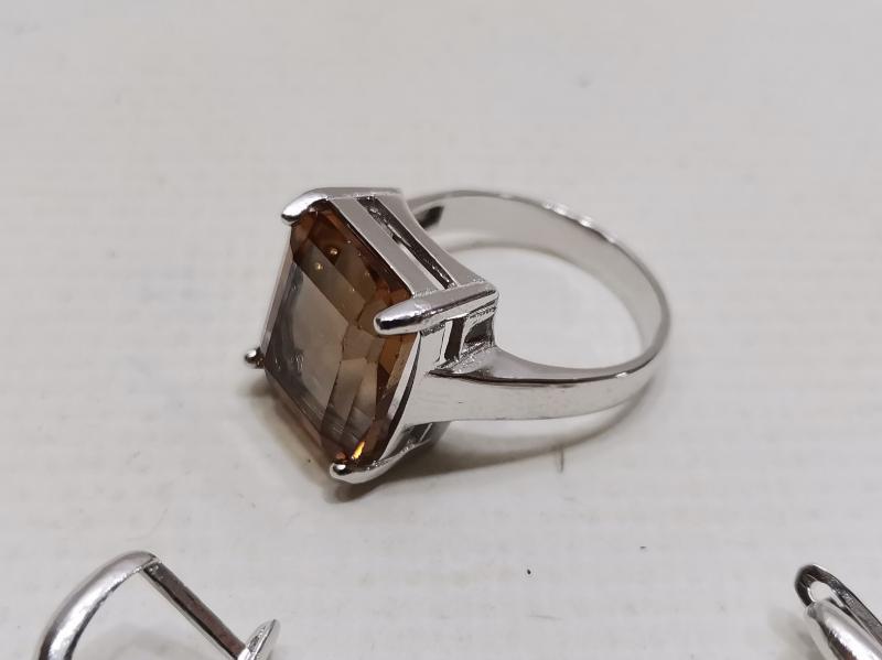 ZULTANİT TAŞLI GÜMÜŞ TAKI SETİ