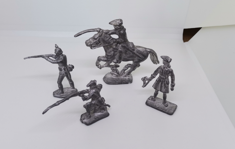 1. DÜNYA SAVAŞI DÖNEMİ FRANSIZ ASKERLERİ GÖRSELLİ KURŞUN ASKER LOTU