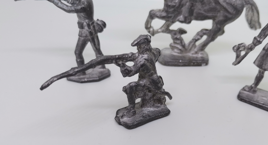 1. DÜNYA SAVAŞI DÖNEMİ FRANSIZ ASKERLERİ GÖRSELLİ KURŞUN ASKER LOTU