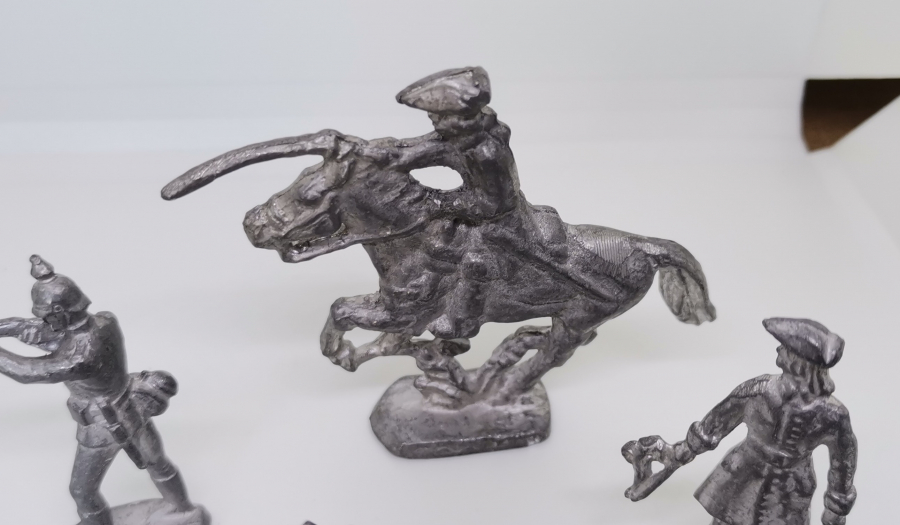 1. DÜNYA SAVAŞI DÖNEMİ FRANSIZ ASKERLERİ GÖRSELLİ KURŞUN ASKER LOTU