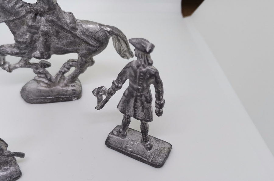 1. DÜNYA SAVAŞI DÖNEMİ FRANSIZ ASKERLERİ GÖRSELLİ KURŞUN ASKER LOTU