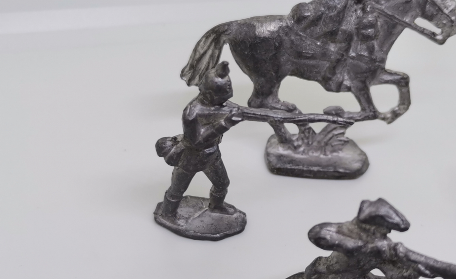 1. DÜNYA SAVAŞI DÖNEMİ FRANSIZ ASKERLERİ GÖRSELLİ KURŞUN ASKER LOTU