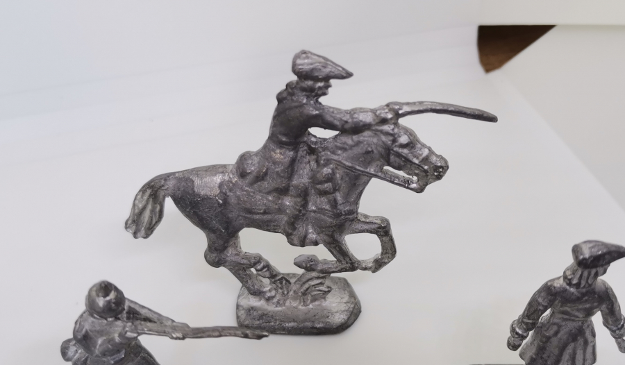 1. DÜNYA SAVAŞI DÖNEMİ FRANSIZ ASKERLERİ GÖRSELLİ KURŞUN ASKER LOTU