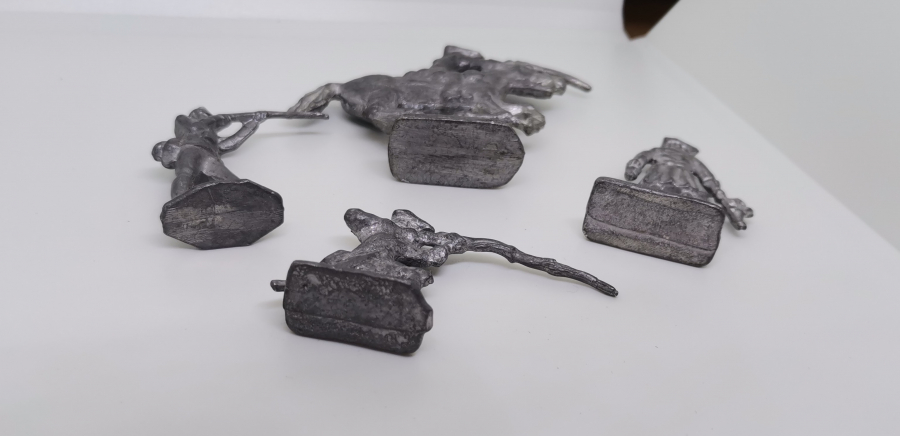 1. DÜNYA SAVAŞI DÖNEMİ FRANSIZ ASKERLERİ GÖRSELLİ KURŞUN ASKER LOTU