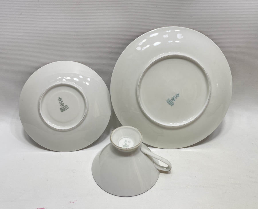 ALTIN VARAKLI BAVARIA TRİO KAHVE TAKIMI