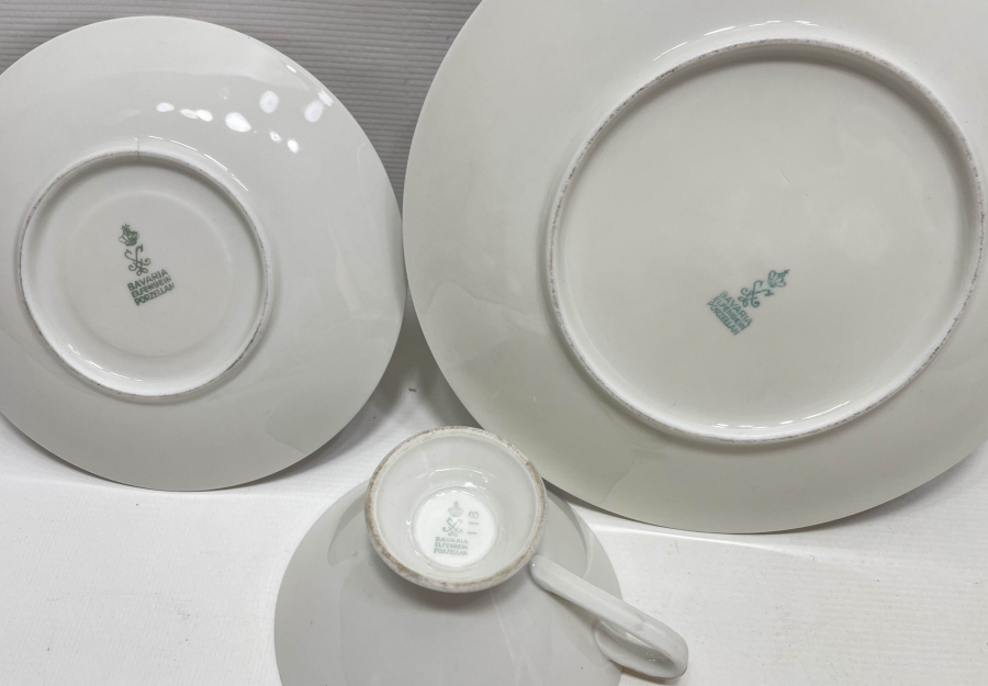 ALTIN VARAKLI BAVARIA TRİO KAHVE TAKIMI