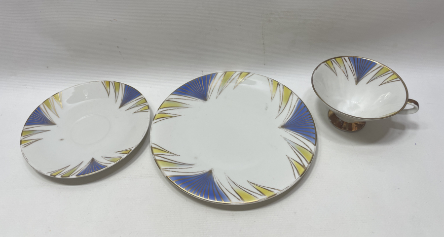 ANTİKA BAVARIA TRİO ÇAY TAKIMI