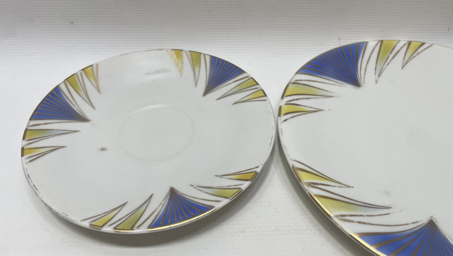 ANTİKA BAVARIA TRİO ÇAY TAKIMI