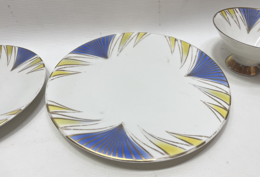 ANTİKA BAVARIA TRİO ÇAY TAKIMI