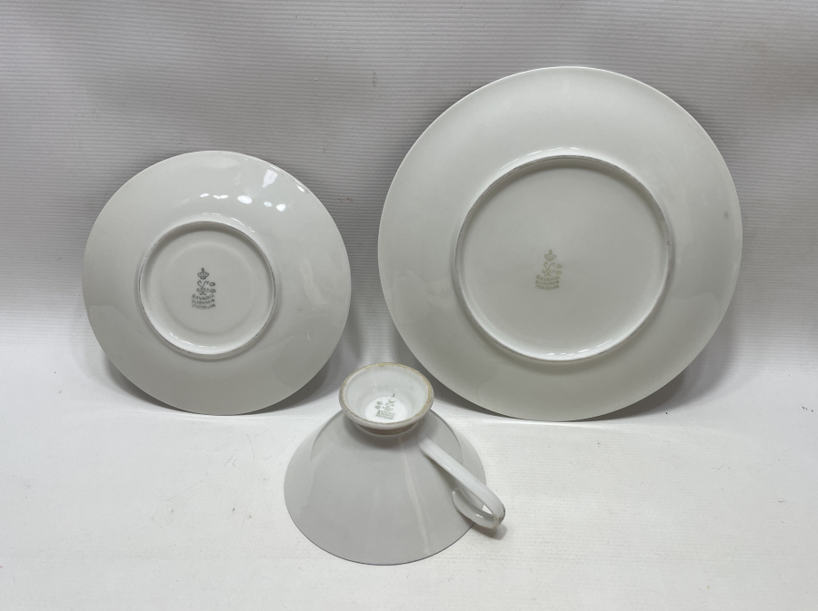 ANTİKA BAVARIA TRİO ÇAY TAKIMI