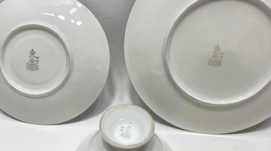 ANTİKA BAVARIA TRİO ÇAY TAKIMI