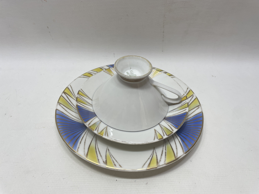 ANTİKA BAVARIA TRİO ÇAY TAKIMI