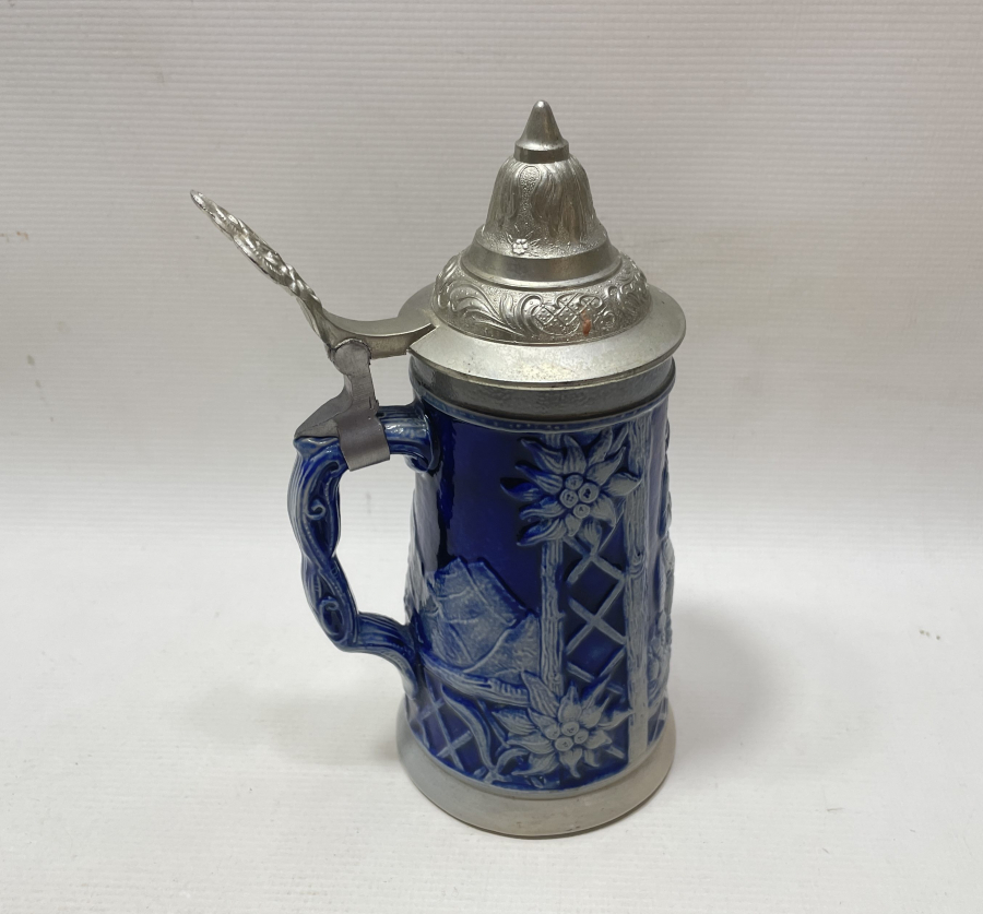 ANTİKA KAPAKLI BİRA BARDAĞI