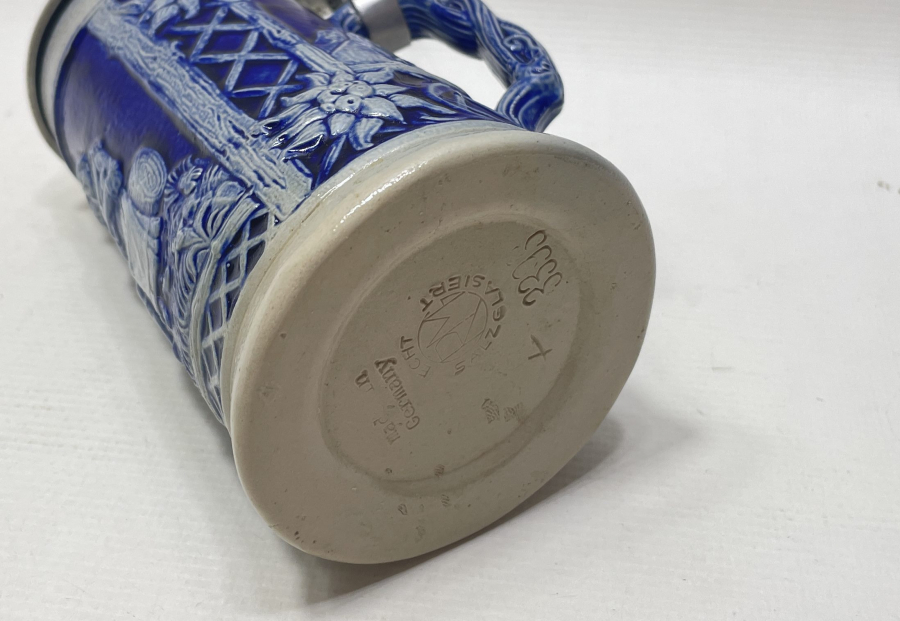 ANTİKA KAPAKLI BİRA BARDAĞI