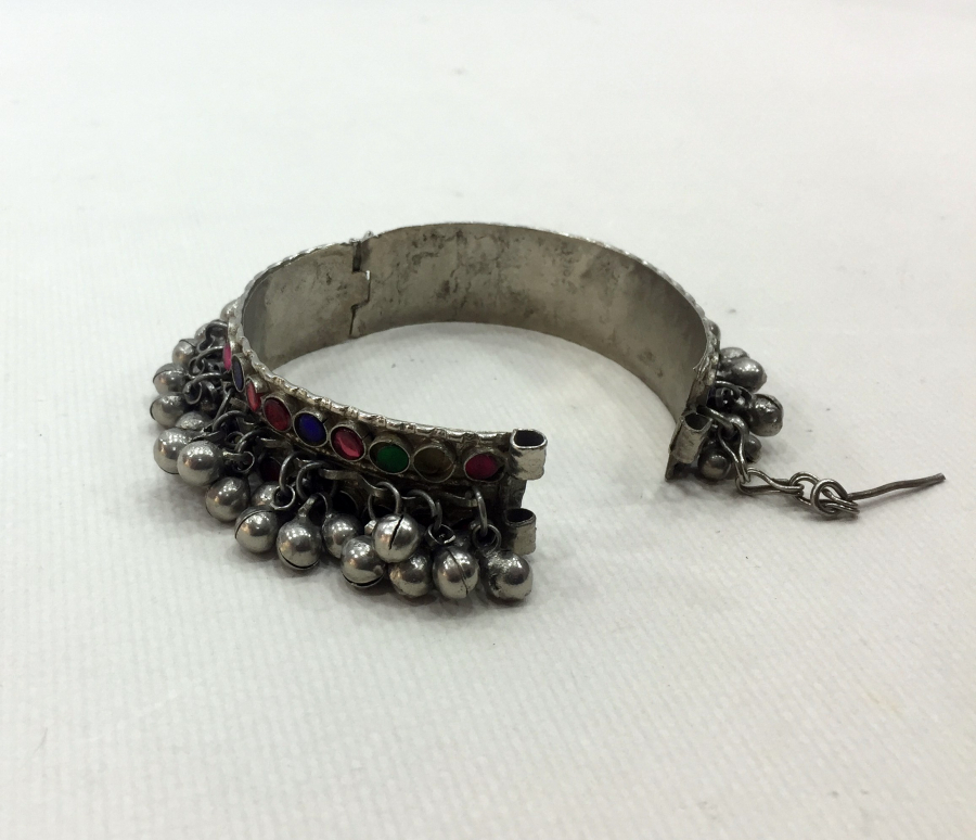 ANTİKA TÜRKMEN İŞİ ÇINGILLI BİLEZİK