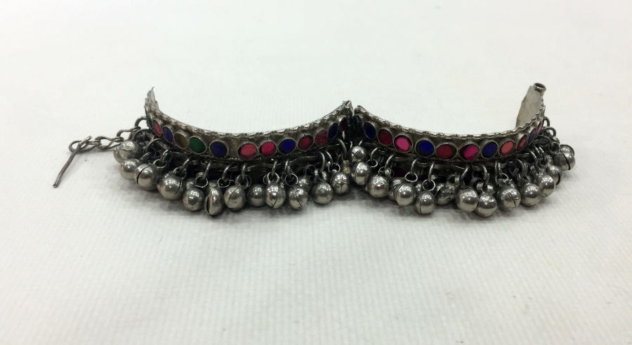 ANTİKA TÜRKMEN İŞİ ÇINGILLI BİLEZİK