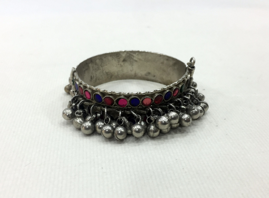 ANTİKA TÜRKMEN İŞİ ÇINGILLI BİLEZİK