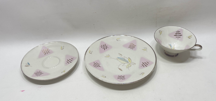 BAVARIA YAPIMI ANTİKA TRİO KAHVE TAKIM