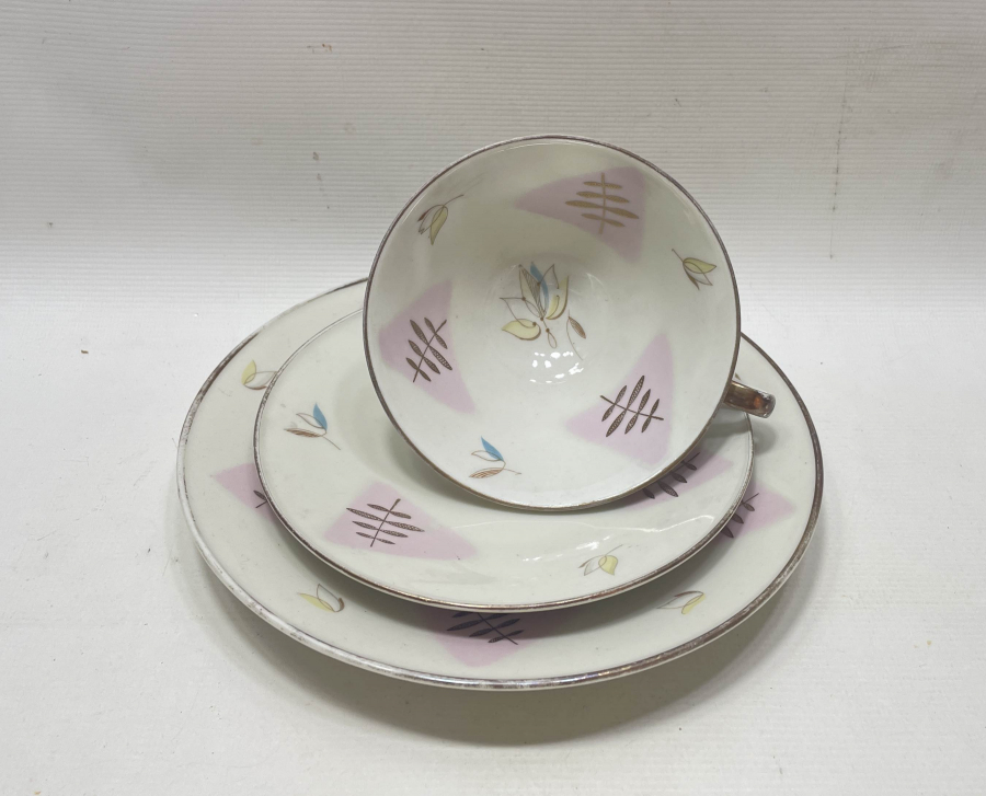 BAVARIA YAPIMI ANTİKA TRİO KAHVE TAKIM