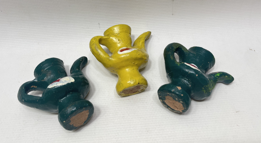 EL BOYAMA ANTİKA OYUNCAK TOPRAK DÜDÜK LOTU