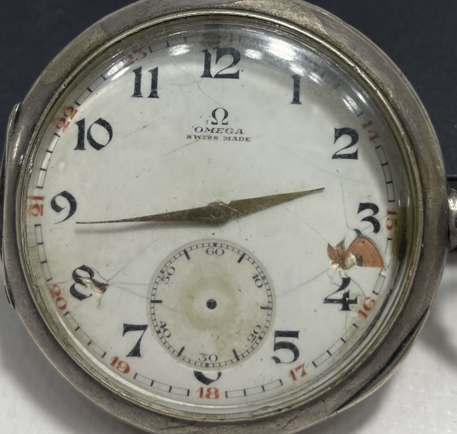 GÜMÜŞ KASA OMEGA CEP SAATİ