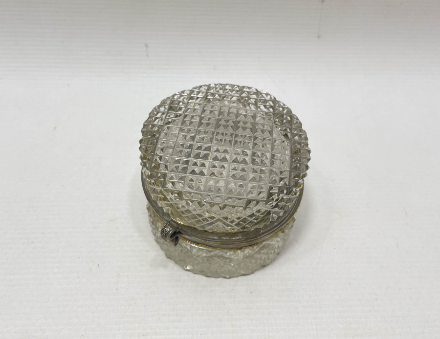 KRİSTAL KESME ANTİKA MÜCEVHER KUTUSU