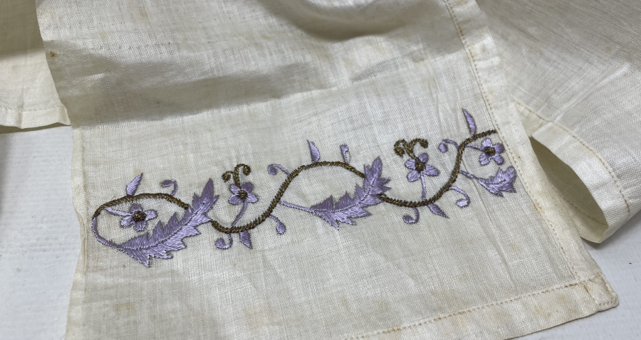 OSMANLI DÖNEMİ BURSA YÖRESİ GÜMÜŞ SIRMA İŞLİ İPEK GELİN UÇKURU